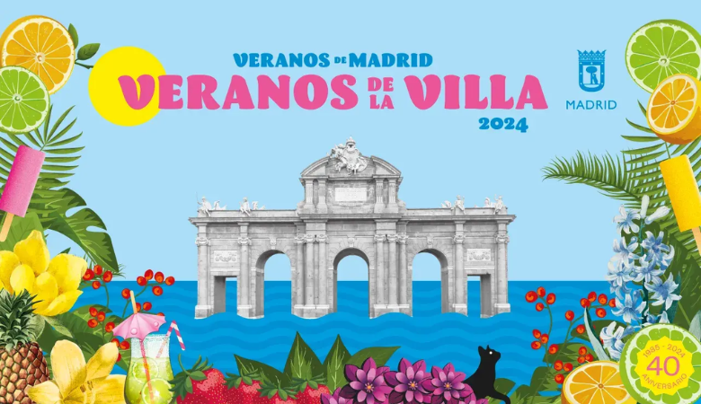 Cartel para los Veranos de la Villa 2024